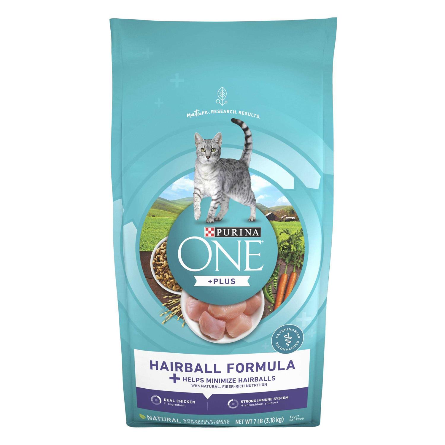 Purina ONE Hairball Formula Adult Dry Cat Food