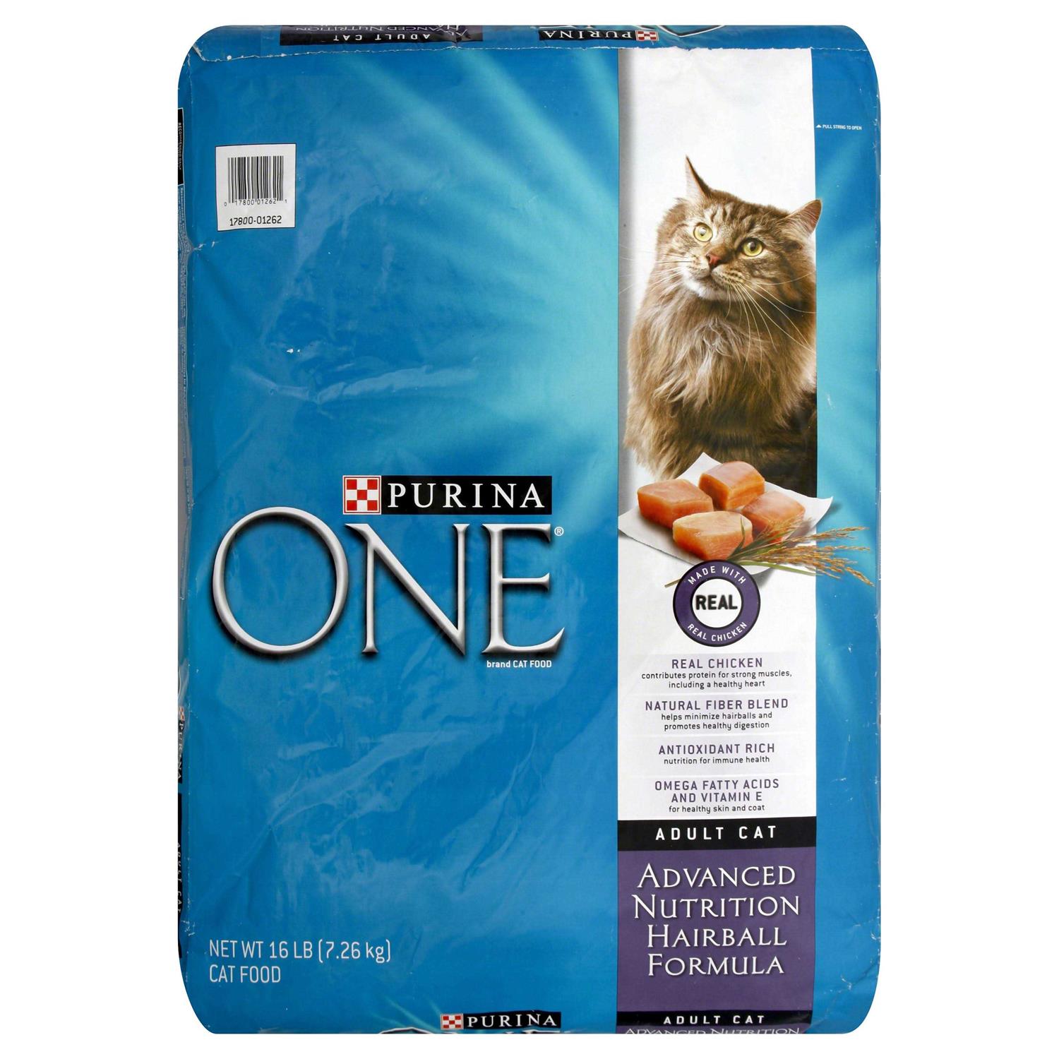 Purina ONE Hairball Formula Adult Dry Cat Food