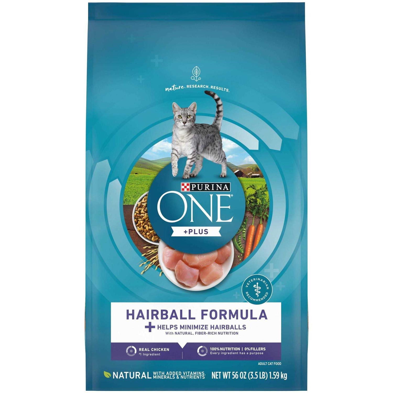 Alternative view of Purina ONE Hairball Formula Adult Dry Cat Food