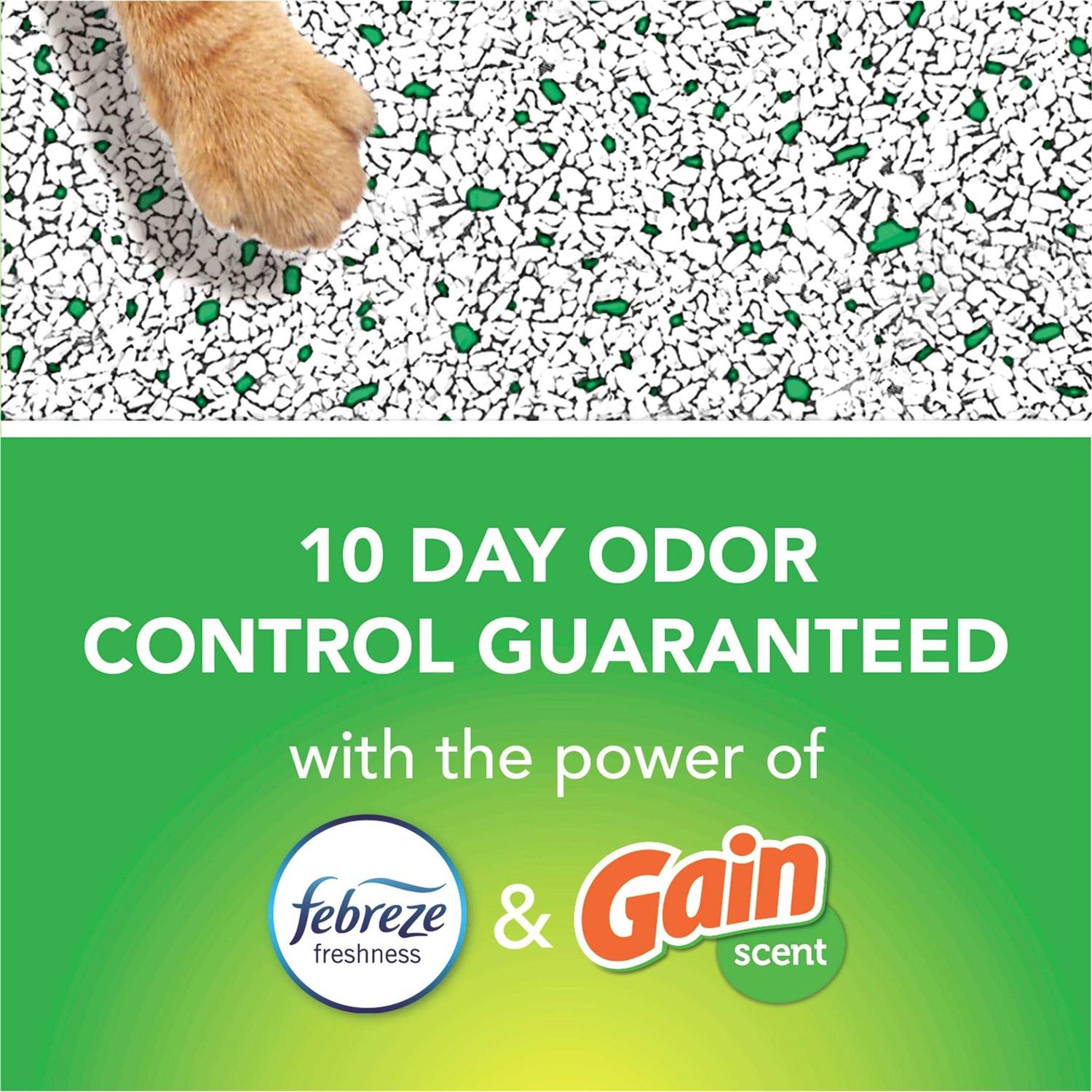 Alternative view of Fresh Step Febreze With Refreshing Gain Scent Clumping Cat Litter