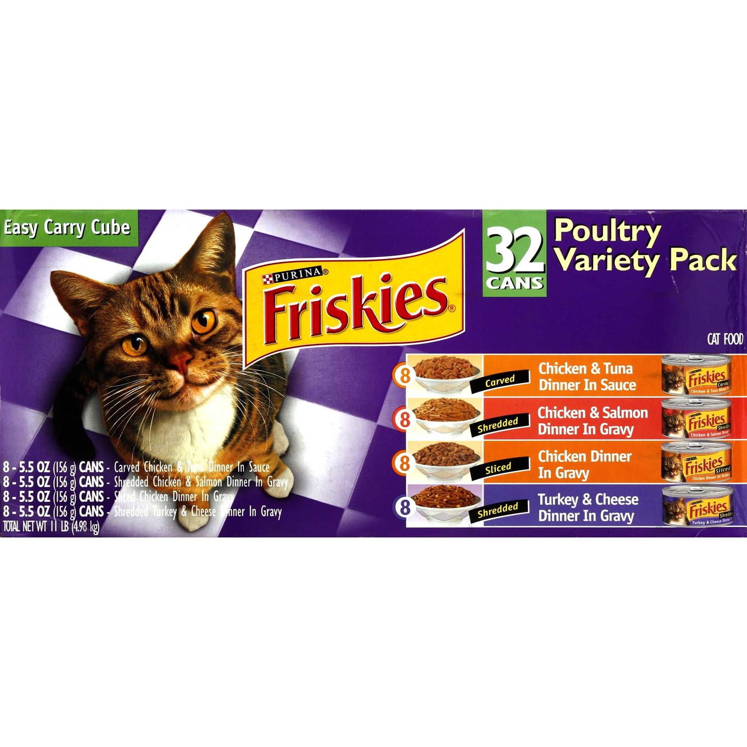 Alternative view of Purina Friskies Poultry Cat Food Variety Pack