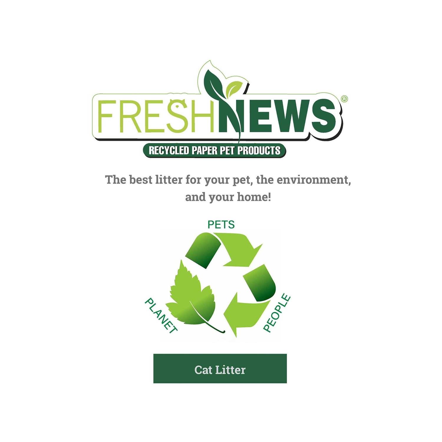 Alternative view of Fresh News Cat Litter
