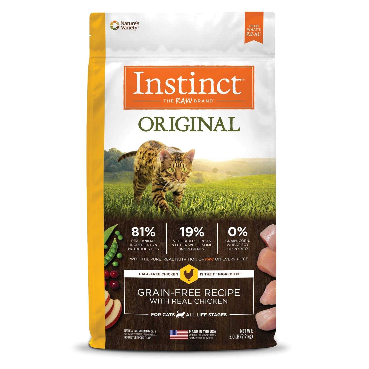 Instinct Original Grain Free Recipe with Real Dry Cat Food