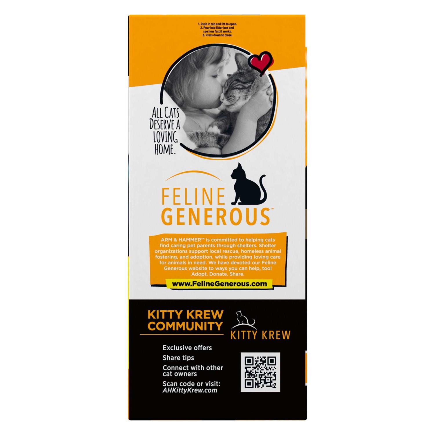 Alternative view of Arm & Hammer Clump & Seal AbsorbX Clumping Litter