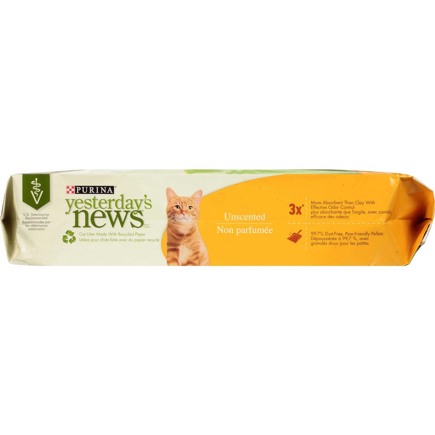 Alternative view of Yesterday's News Cat Litter
