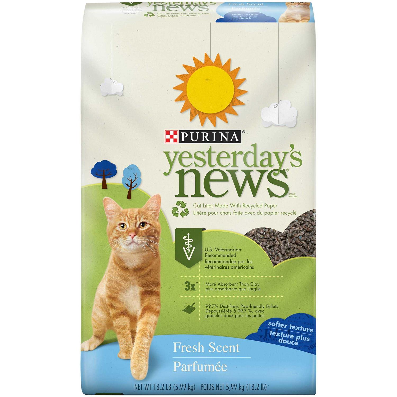 Yesterday's News Cat Litter