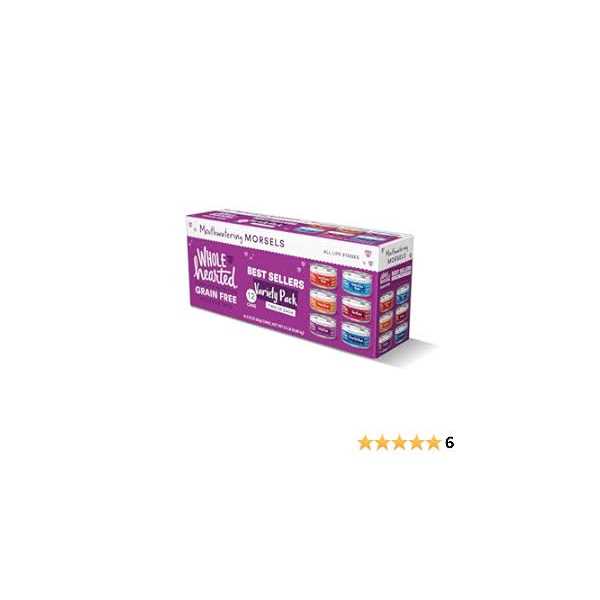 Alternative view of WholeHearted Grain Free Mouthwatering Morsels Wet Cat Food Variety Pack