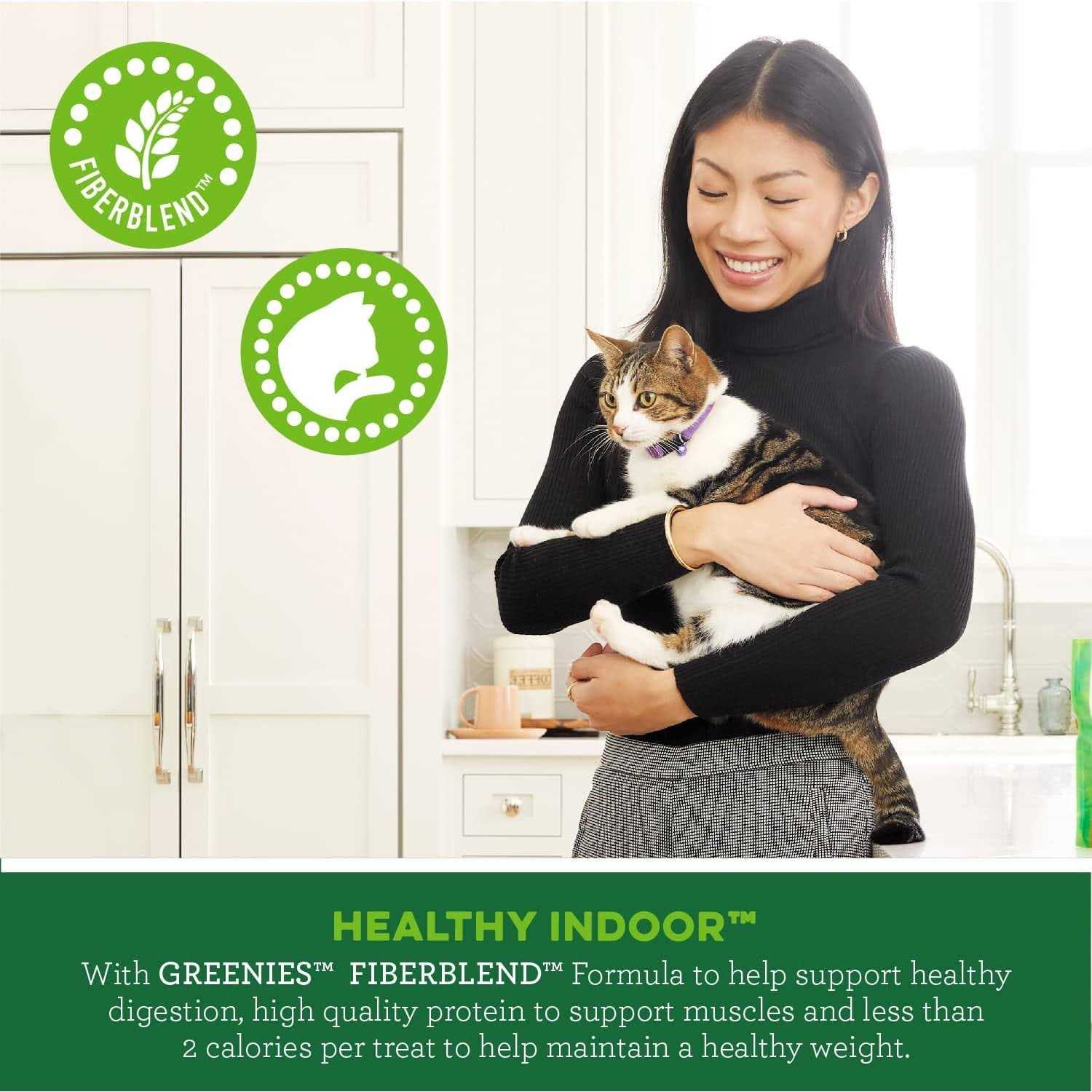 Alternative view of Feline Greenies SmartBites Cat Treats Skin & Fur