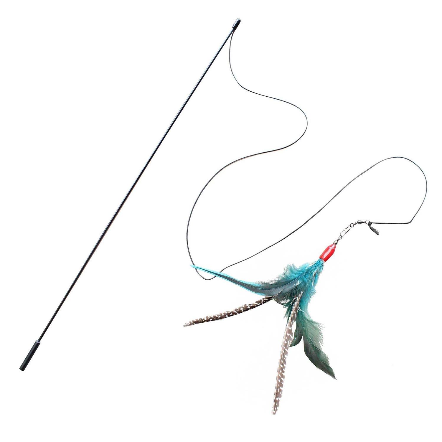 Go Cat Da Bird Pull Apart Rod & Bird