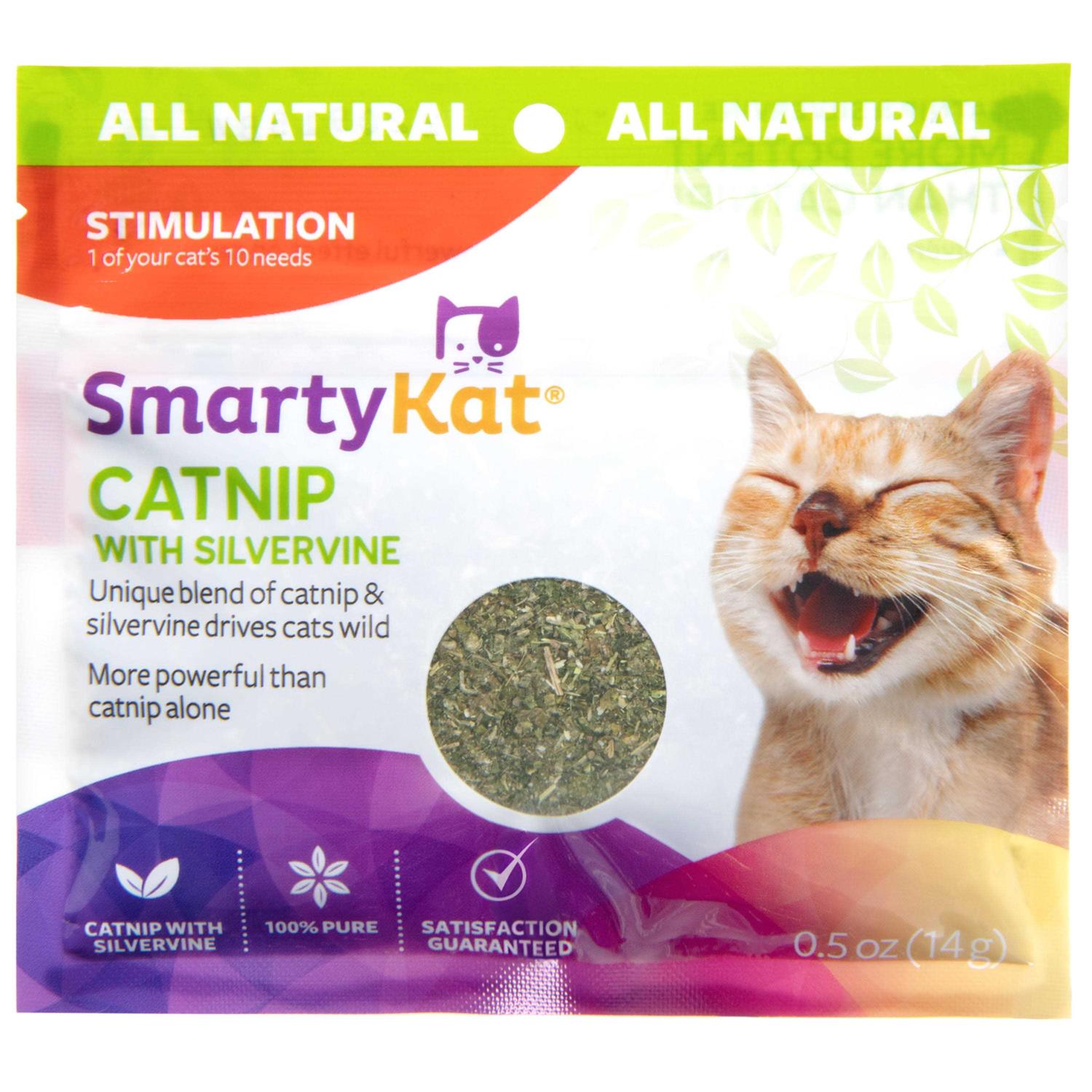 SmartyKat Catnip with Silvervine