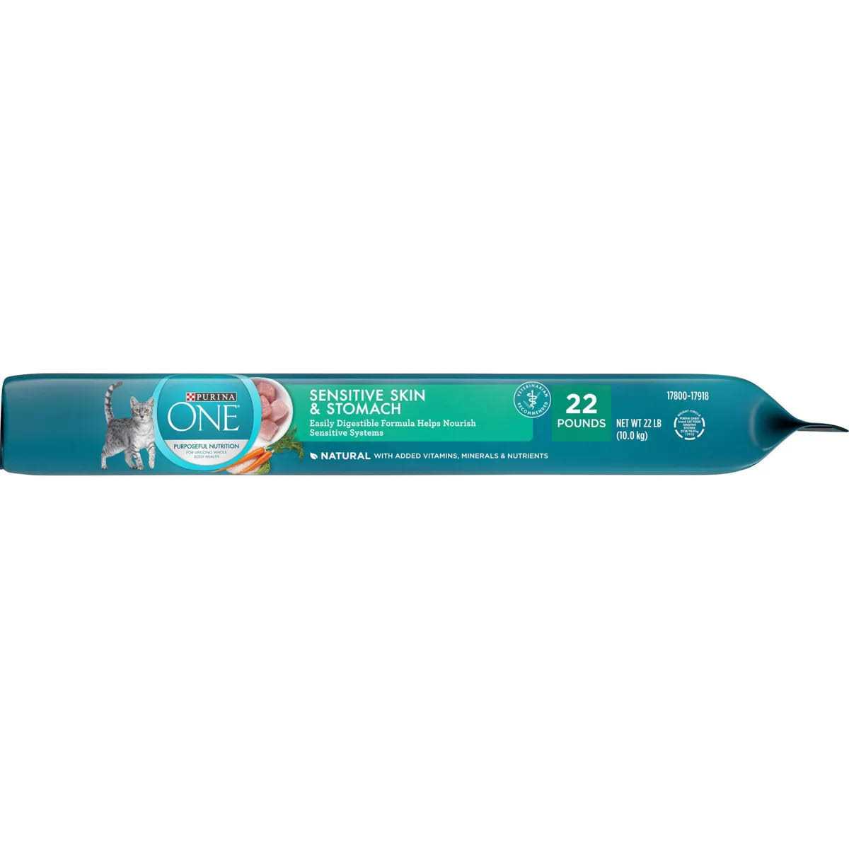 Alternative view of Purina ONE Plus Dry Cat Food Sensitive Skin & Stomach