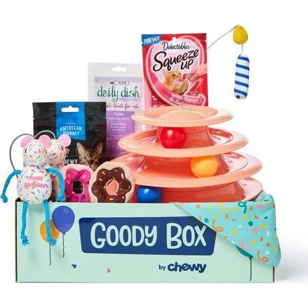 Alternative view of Goody Box Birthday Cat Toys
