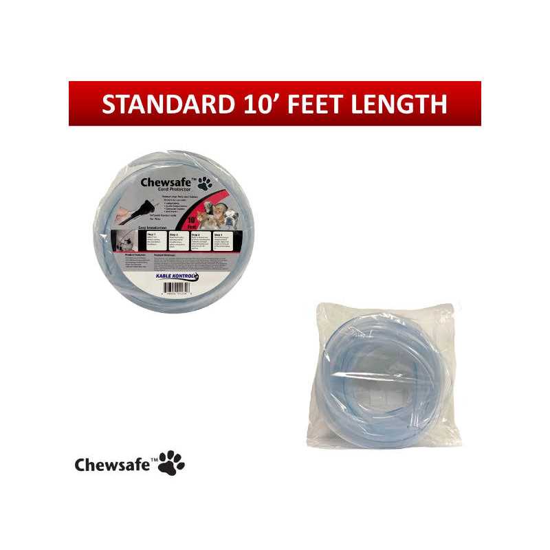 Alternative view of Kable Kontrol Chewsafe Pet Chewing Resistant Cord Cover CS10-1