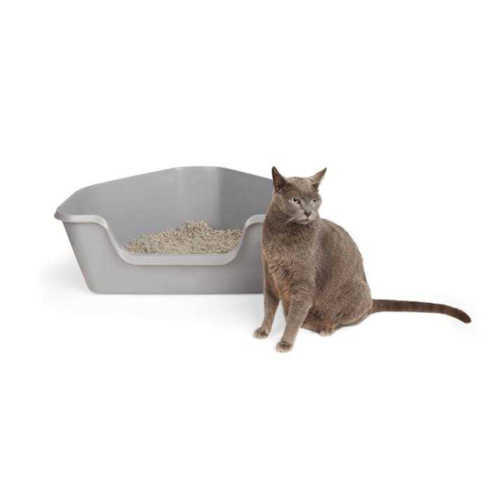 Alternative view of So Phresh High-Back Corner Grey Litter Box