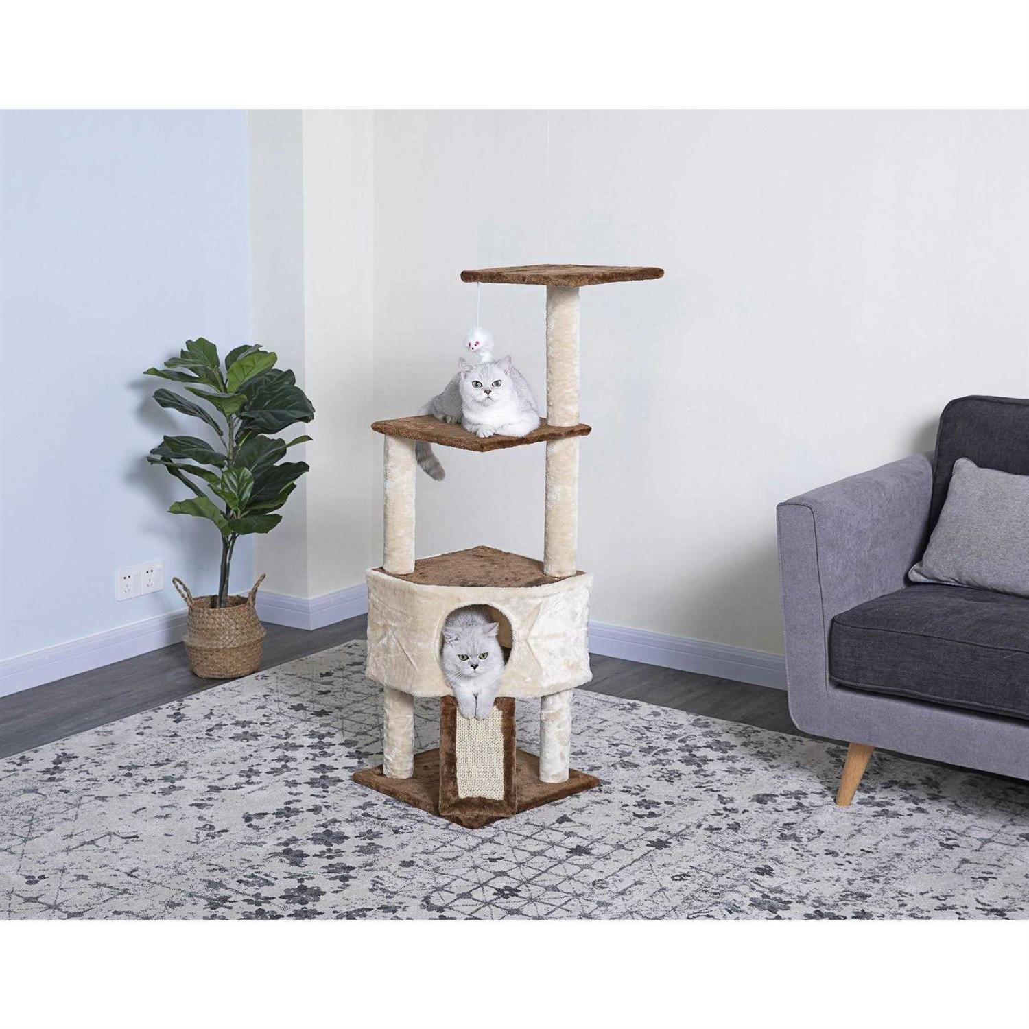 Go Pet Club 46 in. Kitten Cat Tree