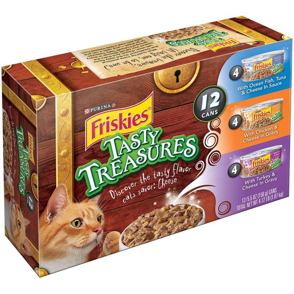 Purina Friskies Tasty Treasures Wet Cat Food