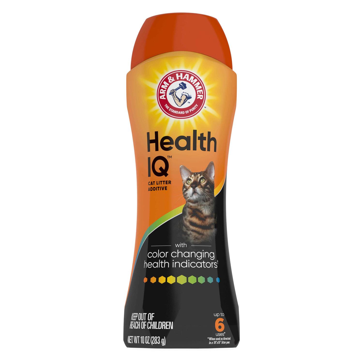 Arm & Hammer Health IQ Cat Litter Additive with Color Changing Health Indicators