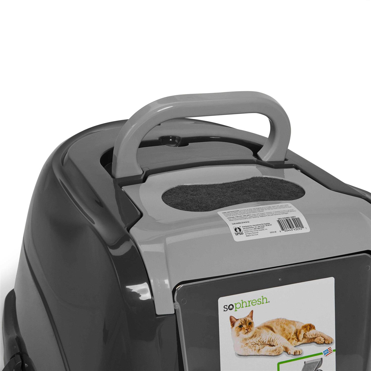 Alternative view of So Phresh Flip Top Cat Litter Box Hood