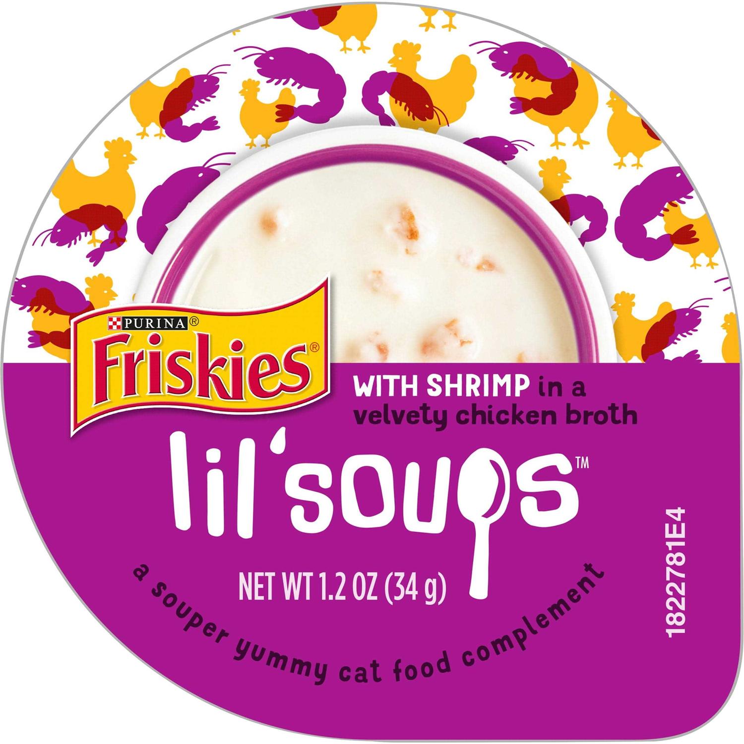 Friskies Lil' Soups Chicken Broth Cat Food