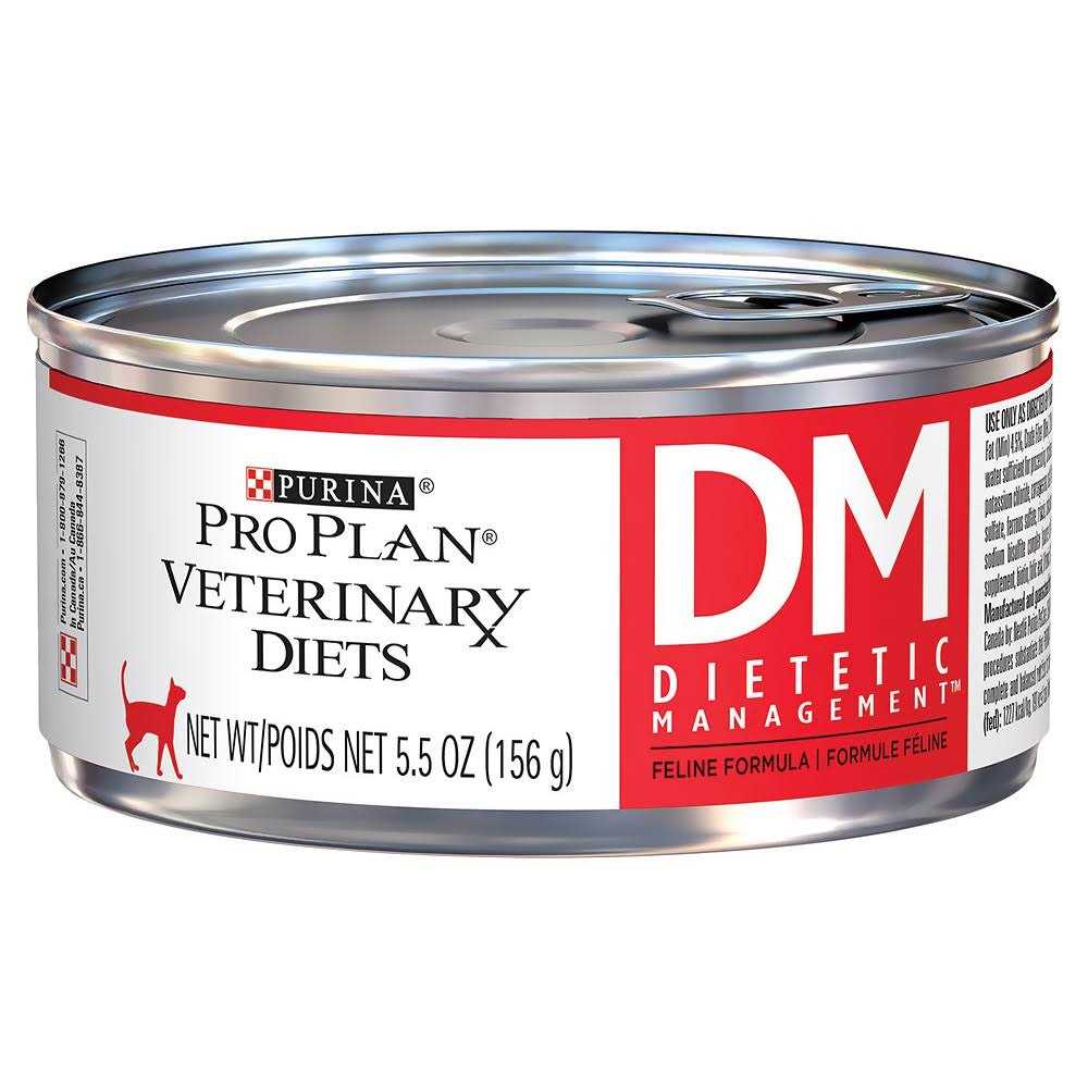 Purina Pro Plan Veterinary Diets DM Dietetic Management Feline Formula Wet Cat Food