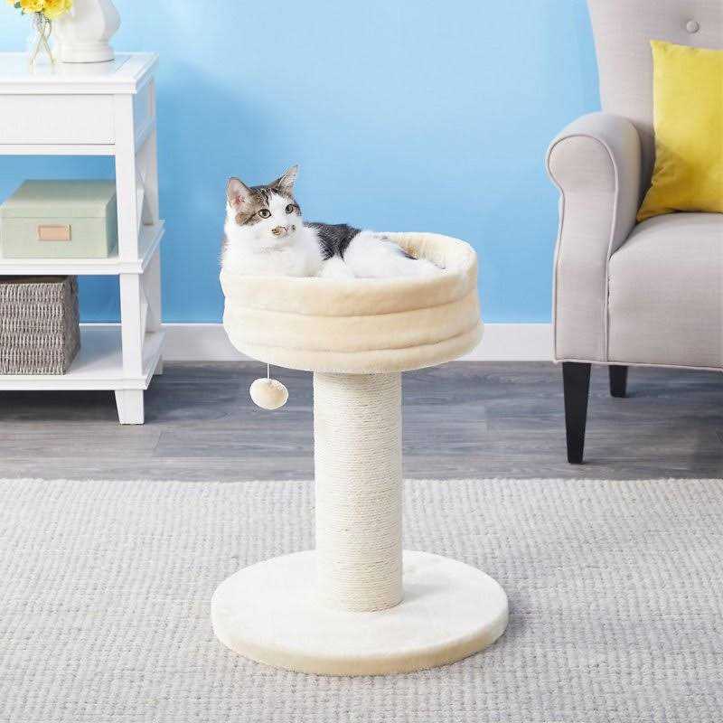 Alternative view of Frisco 24.8-in Heavy Duty Faux Fur Cat Tree
