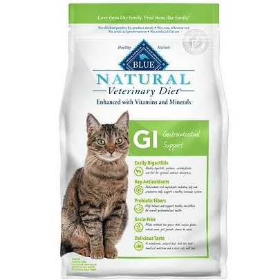 Alternative view of Blue Natural Veterinary Diet GI Gastrointestinal Support Dry Cat Food