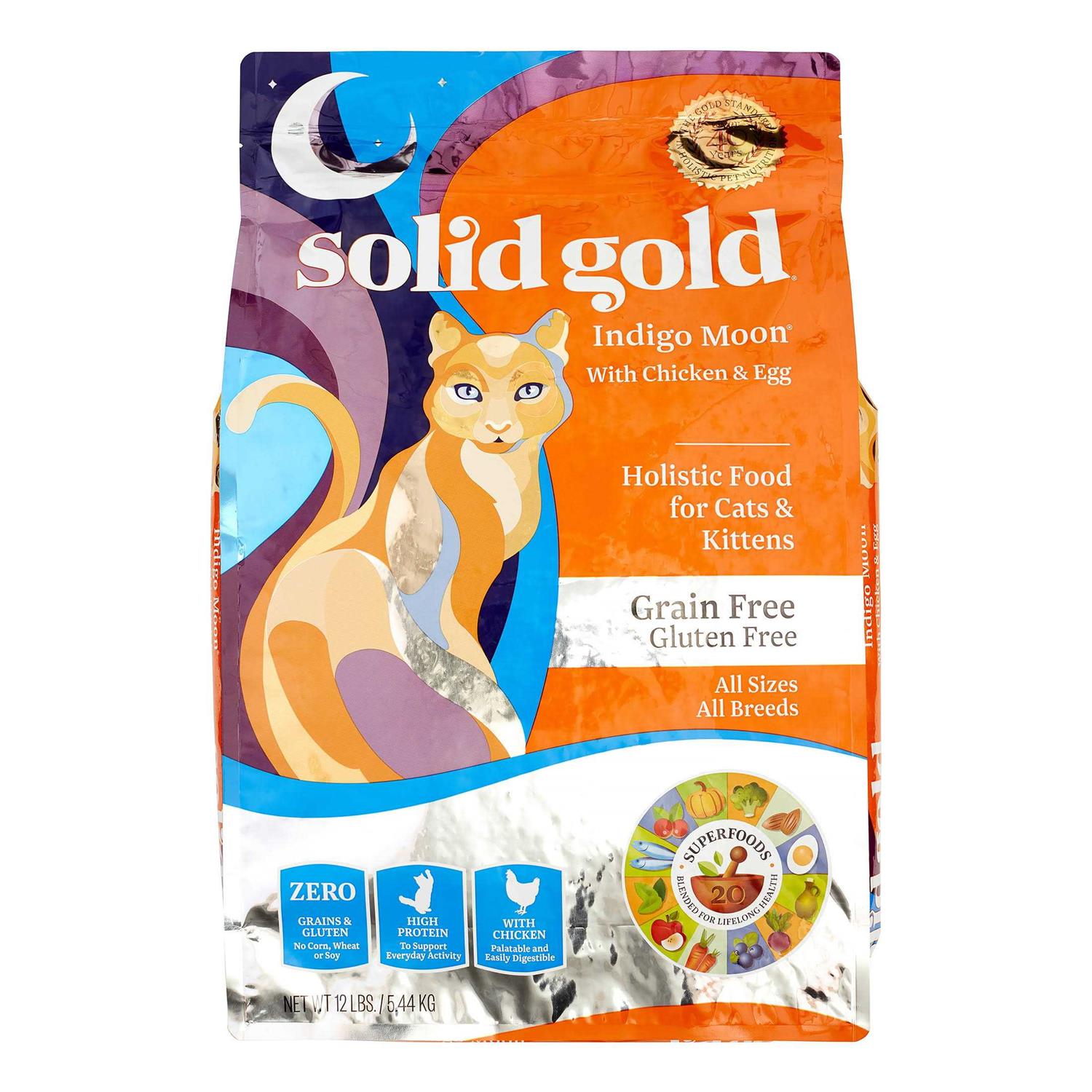 Solid Gold Indigo Moon Free Dry Cat Food