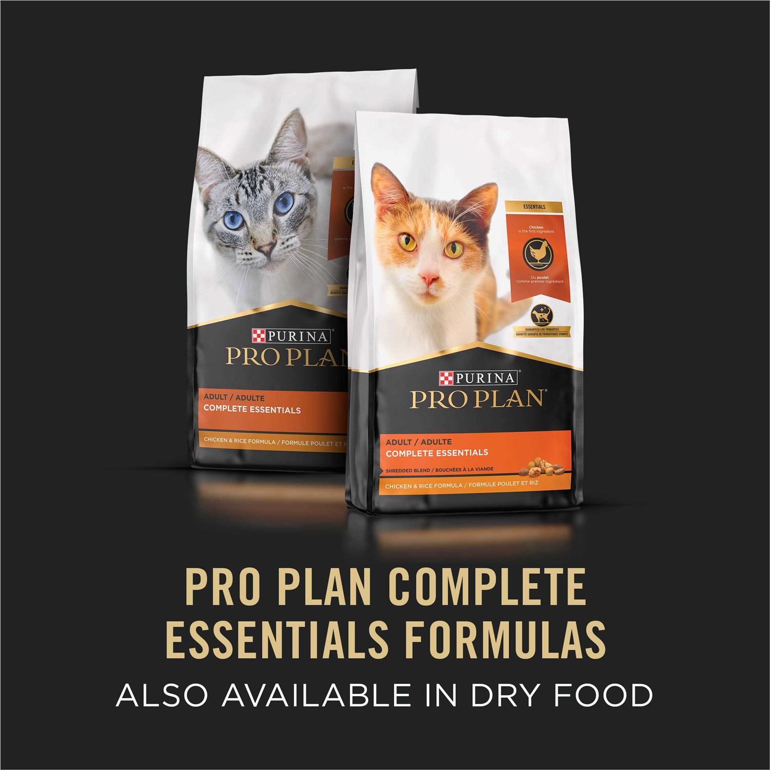 Alternative view of Purina Pro Plan Chunky Chicken Entree Cat Food