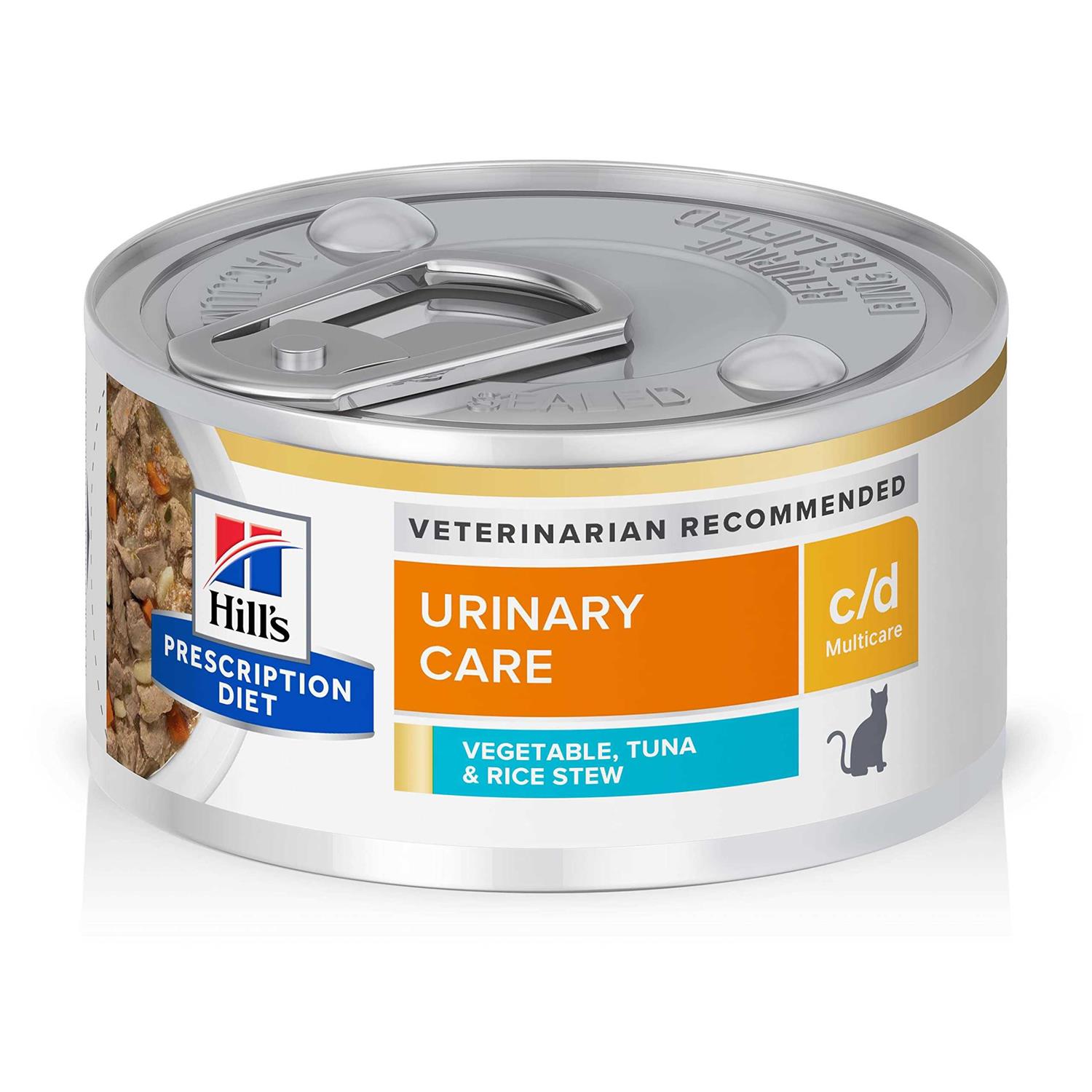 Hill's Prescription Diet c/d Multicare Urinary Care Tuna & Vegetable Stew Wet Cat Food