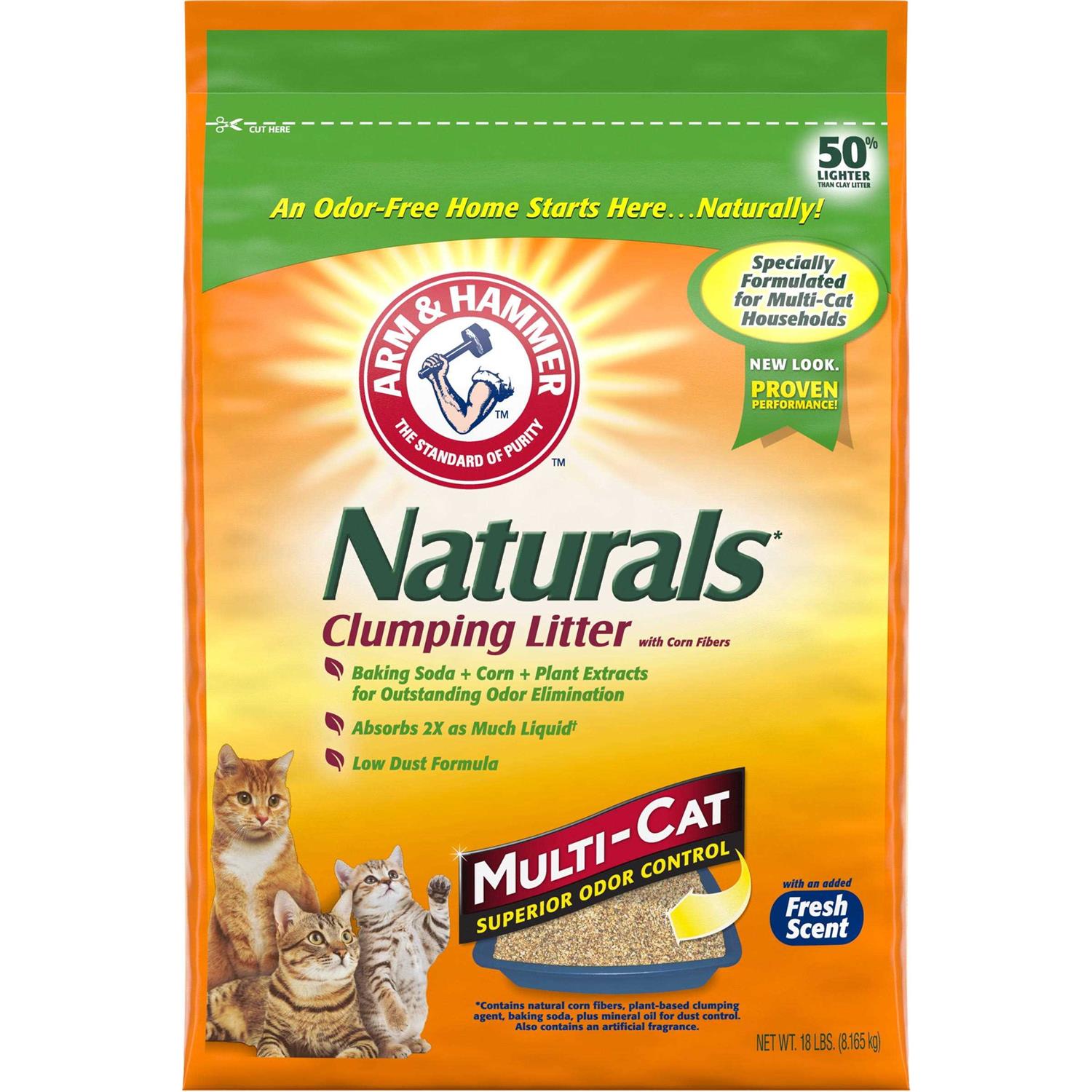 Arm & Hammer Naturals Multi-Cat Litter