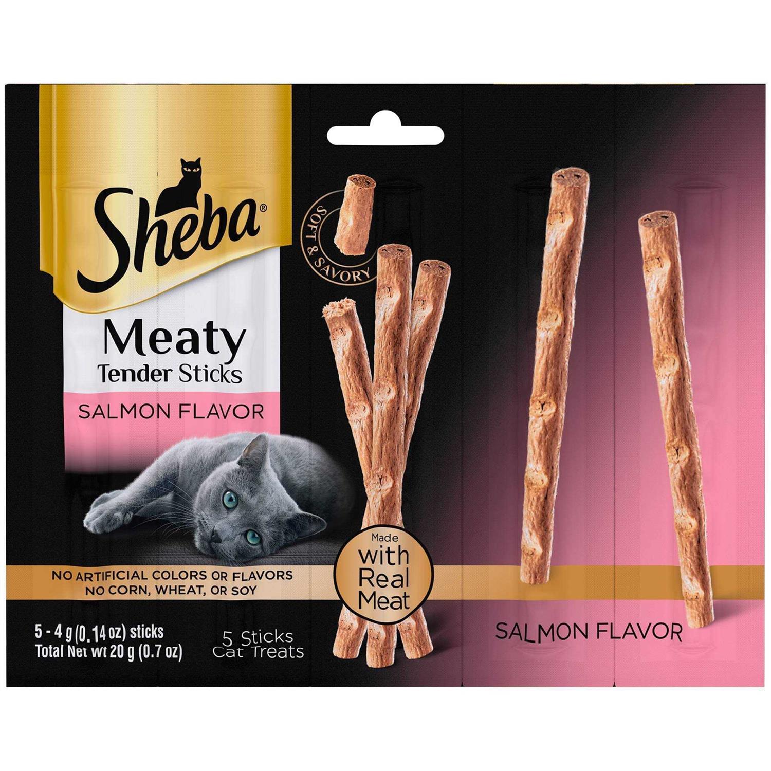 Sheba Cat Treats Meaty Tender Sticks