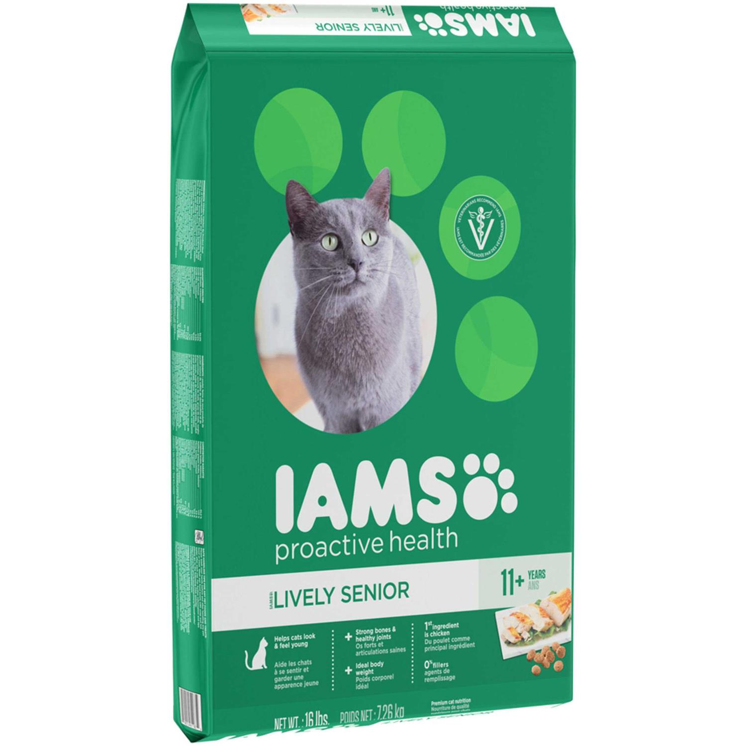 IAMS ProActive Lively Senior Dry Cat Food
