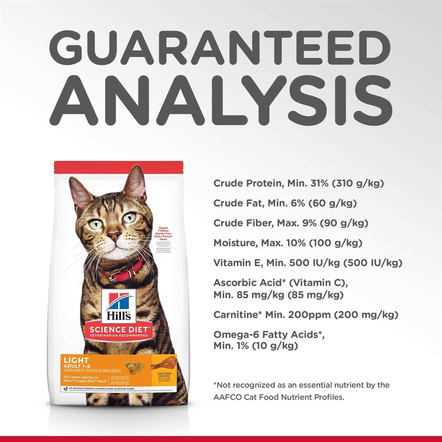 Alternative view of Science Diet Adult Cat Light Dry Food