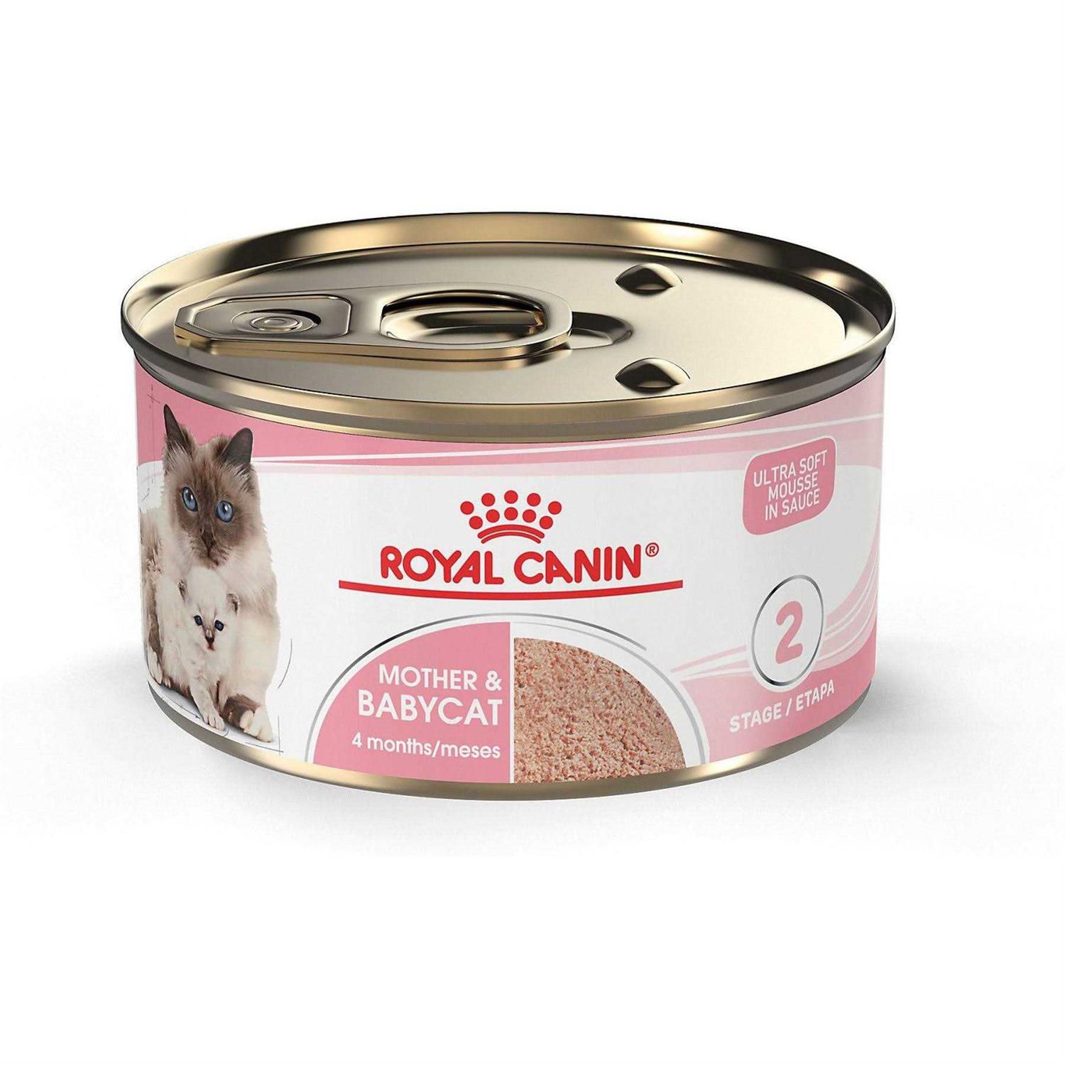 Royal Canin Feline Health Nutrition Mother & Babycat Ultra Soft Mousse in Sauce Canned Cat Food