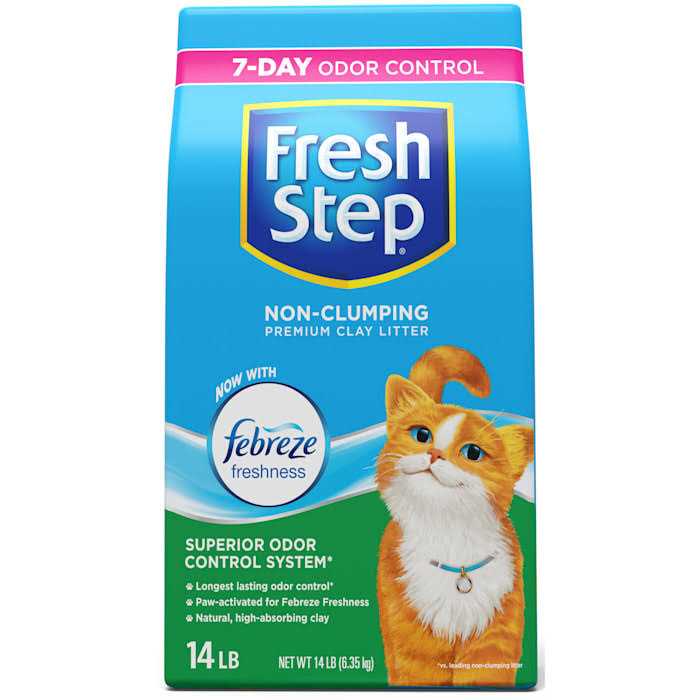 Alternative view of Fresh Step Scented Non-Clumping Clay Cat Litter with Febreze