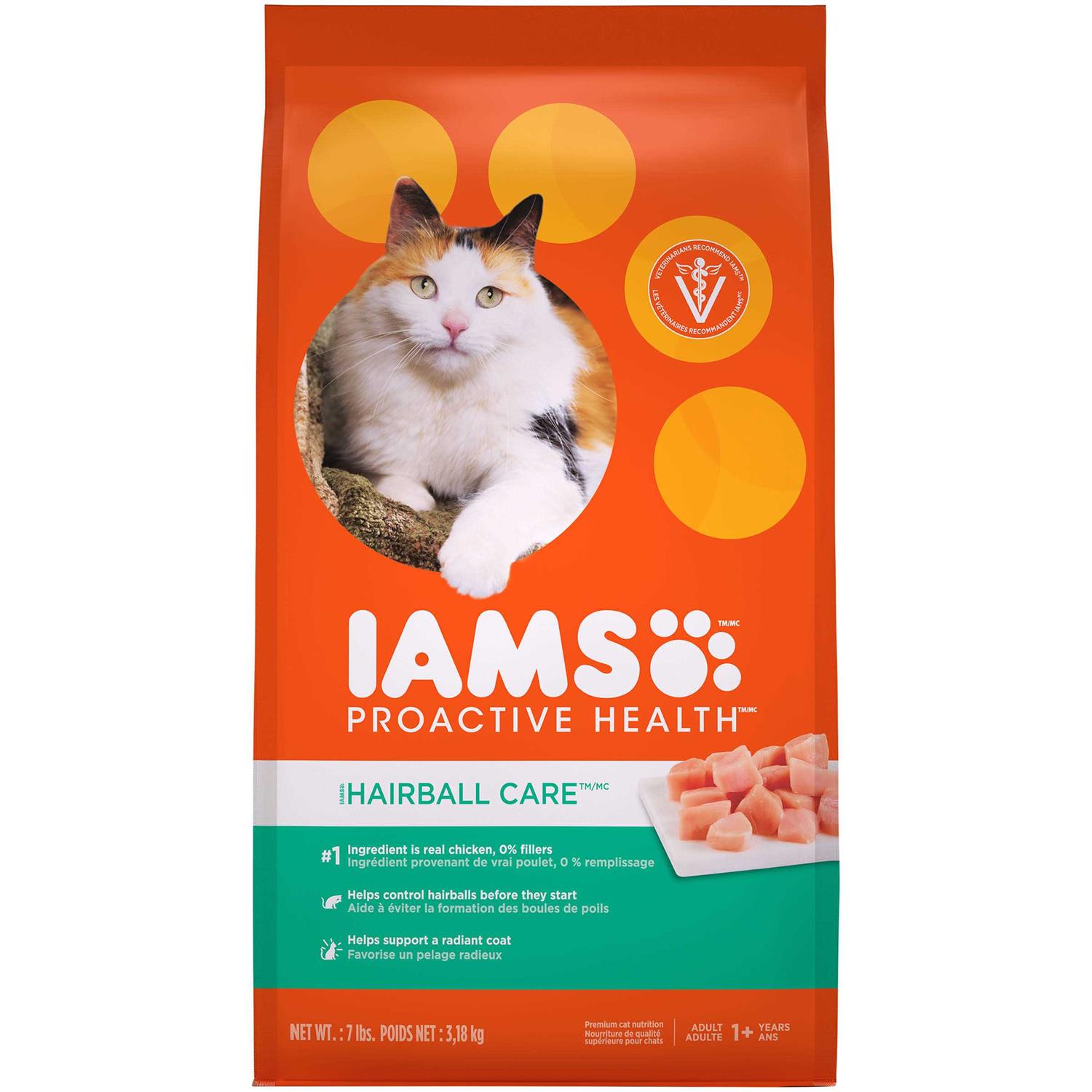 IAMS ProActive Health Hairball Care Adult Cat Dry Food