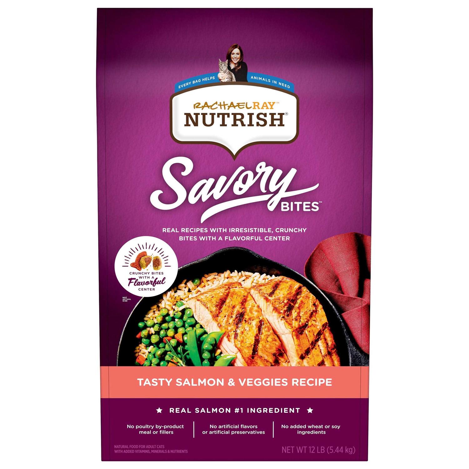 Rachael Ray Nutrish Savory Bites Dry Cat Food