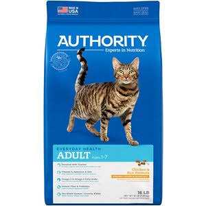 Alternative view of Authority Everyday Health Cat Dry Food Chicken and Rice