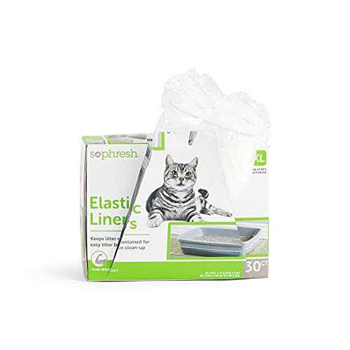 Alternative view of So Phresh Elastic Litter Liners for Cats