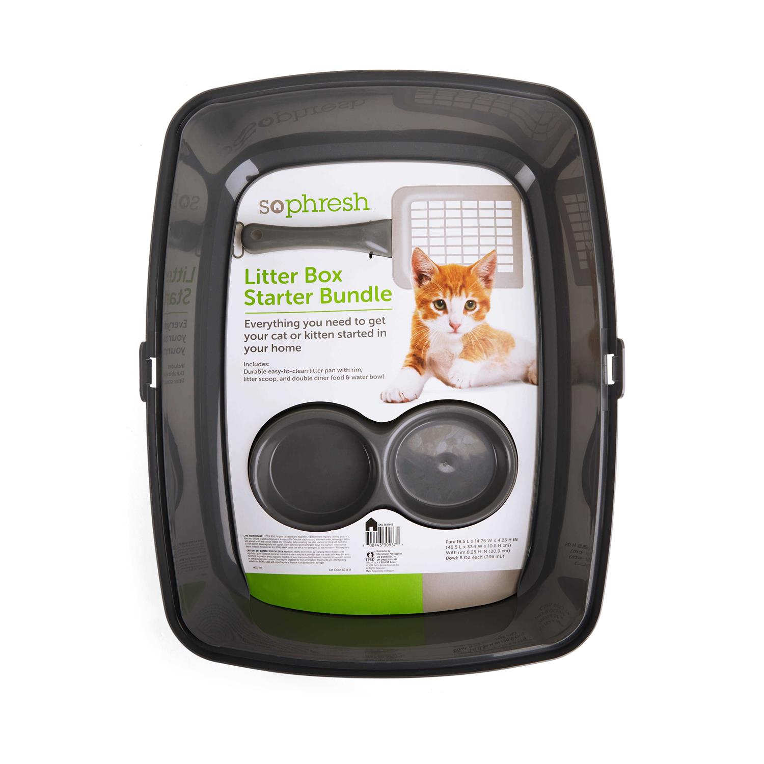 So Phresh Grey Litter Box Starter Bundle