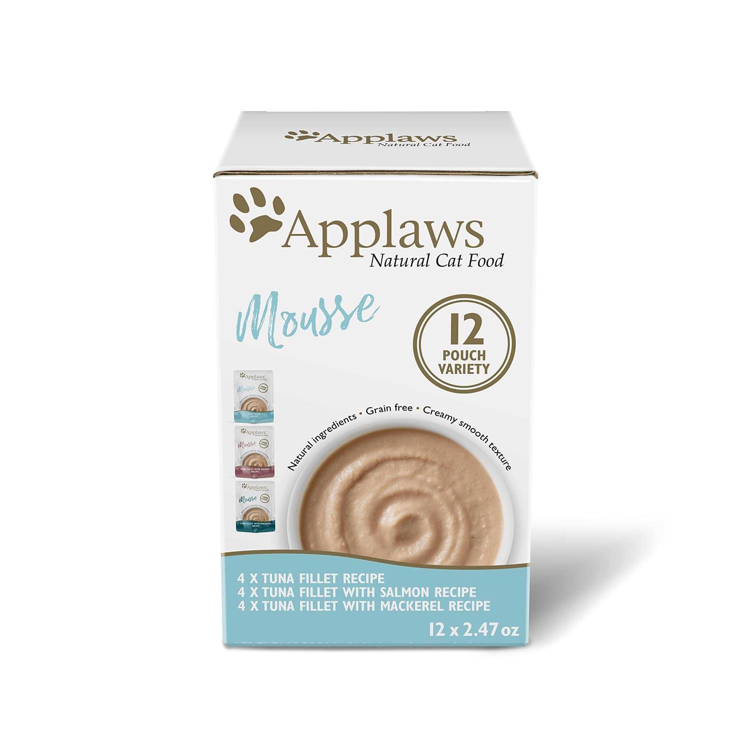 Applaws Limited Ingredient Variety of Flavors in Mousse Wet Cat Food