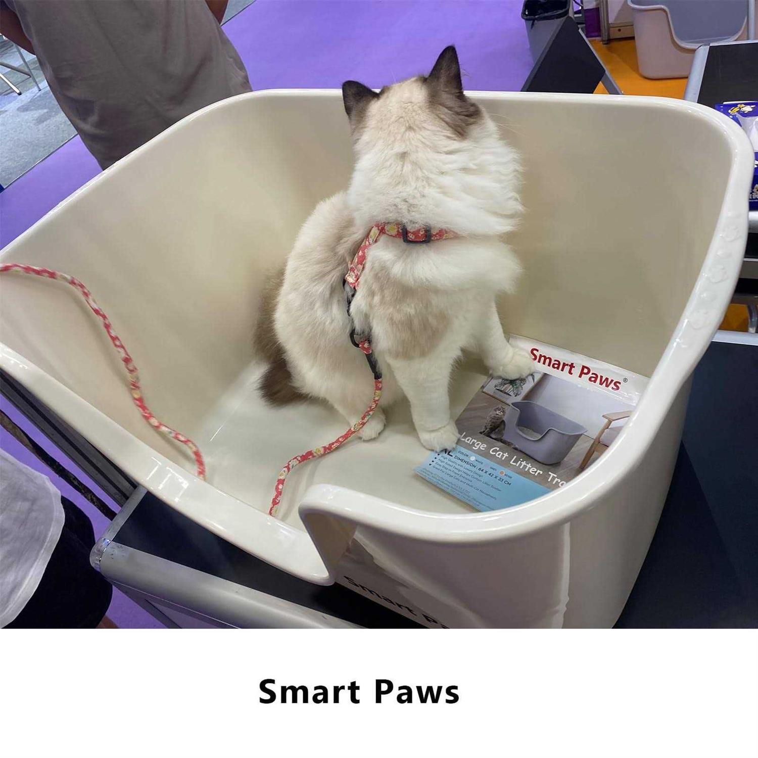 Alternative view of Smart Paws Cat Litter Box with High Sides