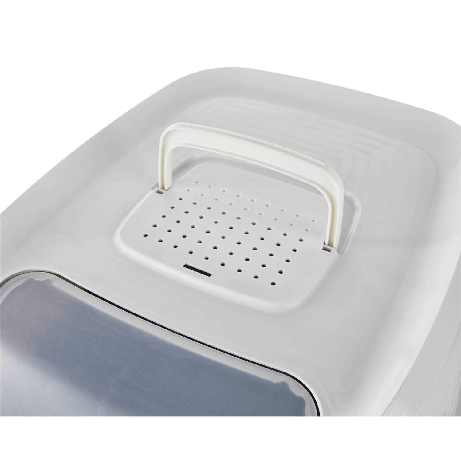 Alternative view of So Phresh Jumbo Enclosed Litter Box in Navy