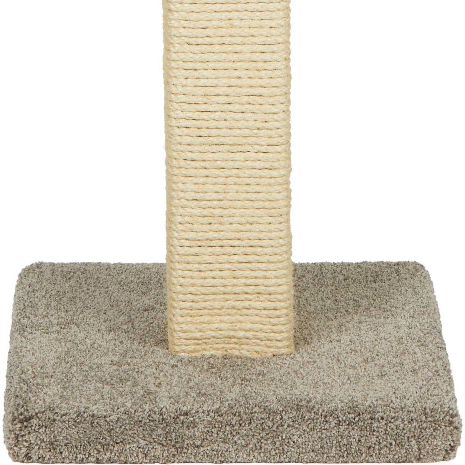 Alternative view of Frisco 32-in Real Carpet Wooden Cat Tree