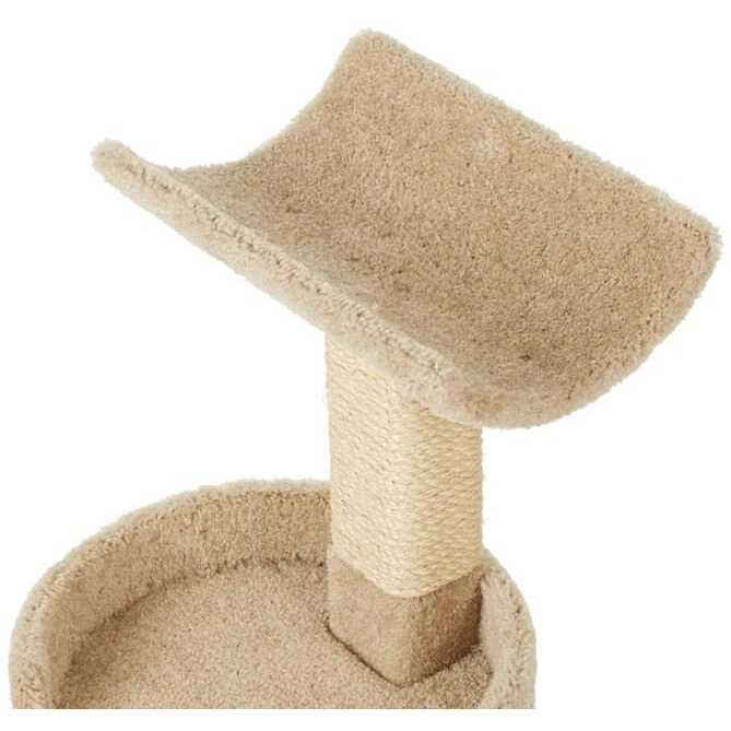 Alternative view of Frisco 32-in Real Carpet Wooden Cat Tree