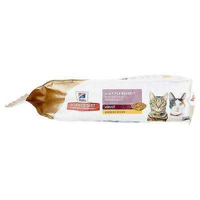 Alternative view of Hill's Science Diet Adult Multiple Benefit Chicken Dry Cat Food