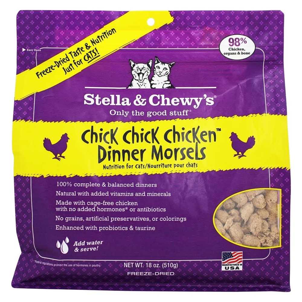 Stella & Chewy's Chick Chick Chicken Dinner Freeze-Dried Cat Food