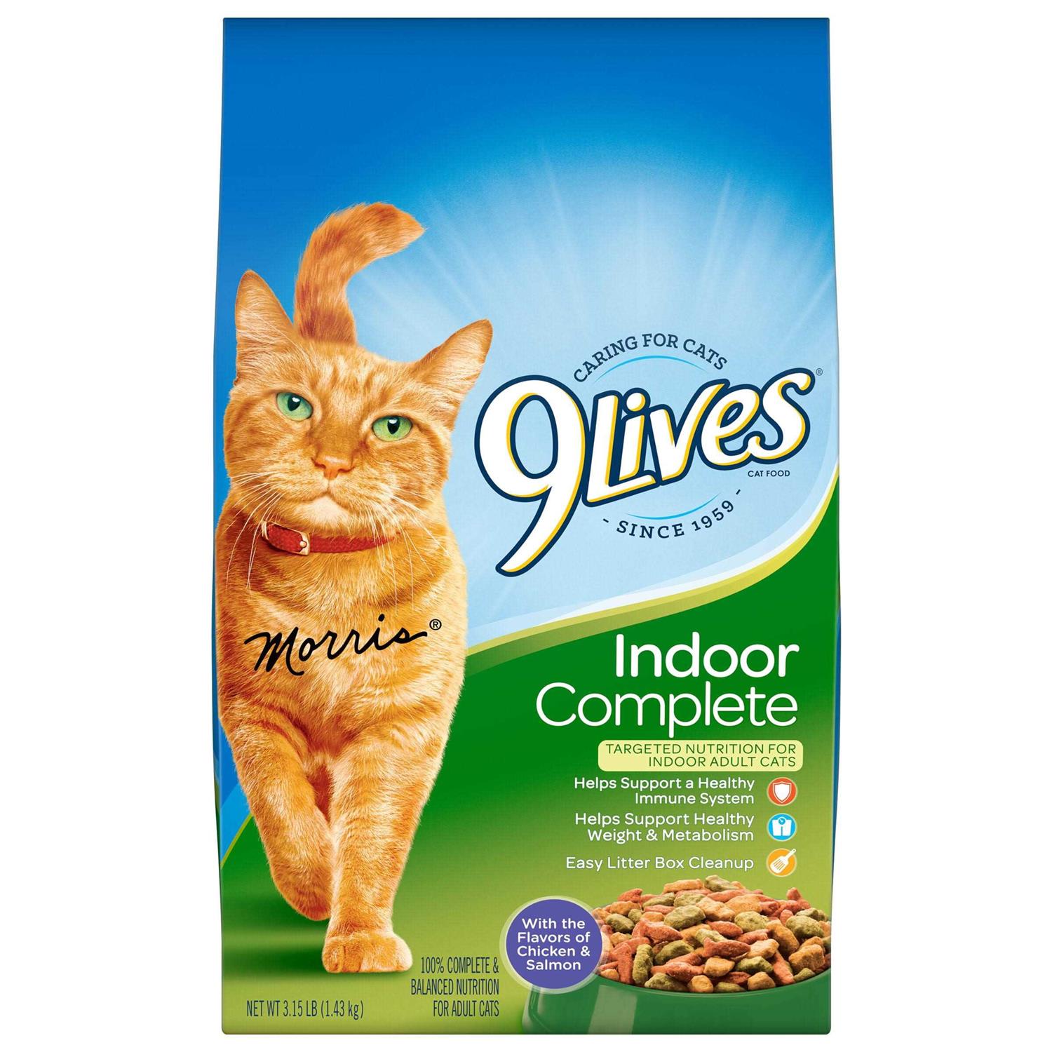 9Lives Cat Food Indoor Complete