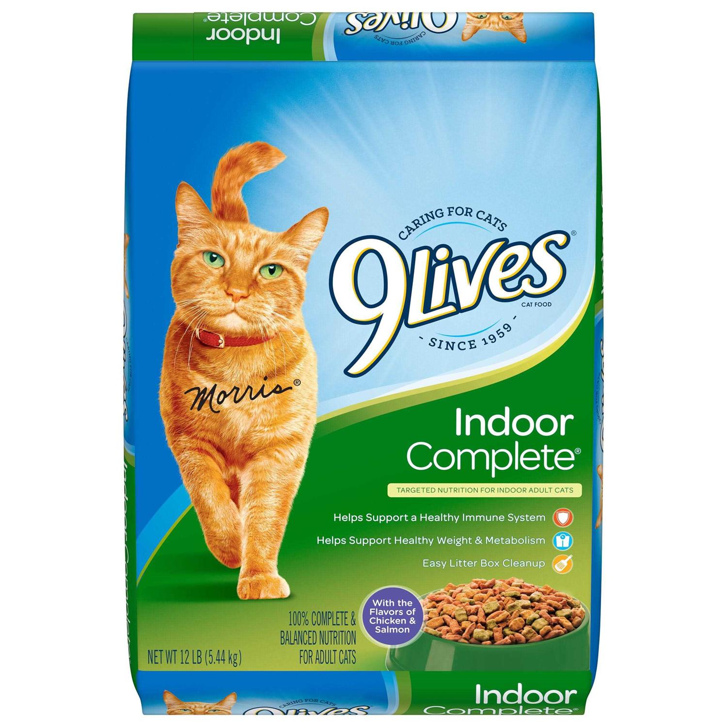 9Lives Cat Food Indoor Complete