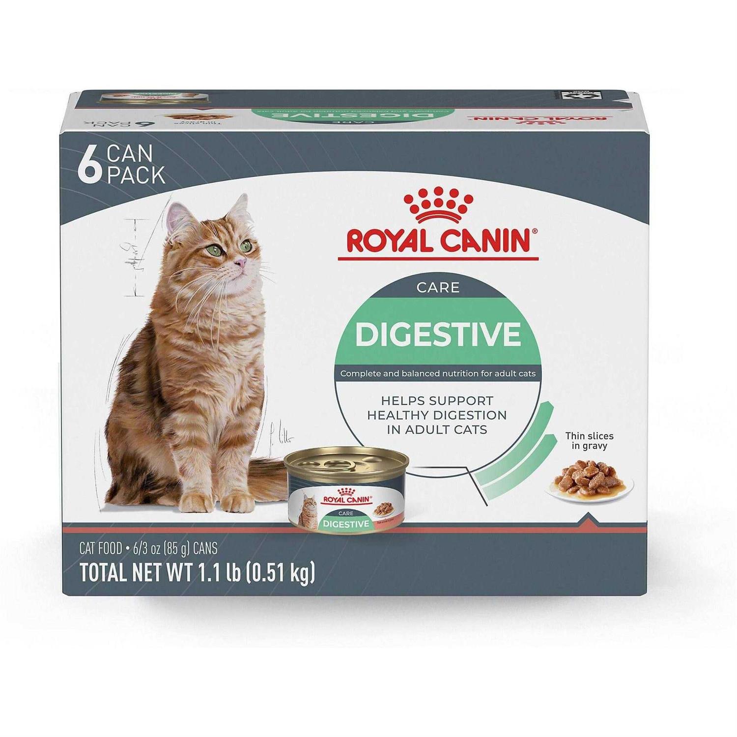 Alternative view of Royal Canin Digest Sensitive Thin Slices in Gravy Wet Cat Food